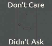 Gojo Dont Care GIF - Gojo Dont Care Didnt Ask GIFs