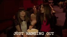 Just Hanging Out With Your Bff GIF - Hanging Out Just Hanging Out Movies GIFs