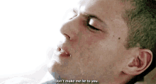 Crying Dont Make Me Lie To You GIF - Crying Dont Make Me Lie To You Prison Break GIFs