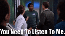 Chicago Med Natalie Manning GIF - Chicago Med Natalie Manning You Need To Listen To Me GIFs