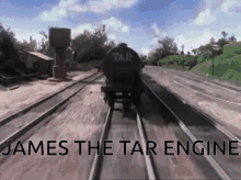 James The Red Engine Collision GIF - James The Red Engine Collision Accident GIFs