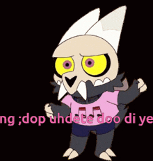 The Owl House Stop Plzz Stop Danceing King GIF - The Owl House Stop Plzz Stop Danceing King King You Are Not A Bug Ok GIFs