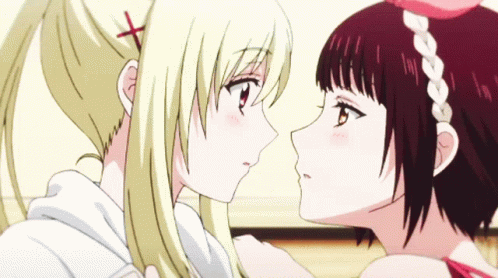 Girls Kiss GIF - Girls Kiss Anime - Discover & Share GIFs Girls Kiss GIF - Girls Kiss Anime - Discover & Share GIFs