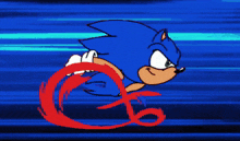 Sonic Running Comic Animation GIF - Sonic Running Comic Animation Free Animation GIFs