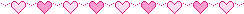 Pink Heart Sticker - Pink Heart Header Stickers