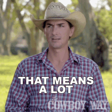 That Means A Lot Cody Harris GIF - That Means A Lot Cody Harris The Cowboy Way GIFs