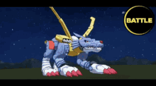 Metalgarurumon Digimon GIF - Metalgarurumon Digimon Metalgaruru GIFs