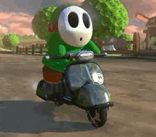 Green Shy Guy Mario GIF - Green Shy Guy Shy Guy Mario GIFs