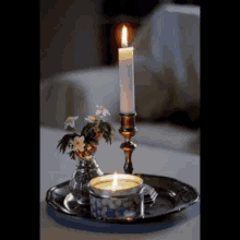 Candle Fire GIF - Candle Fire Good Night GIFs