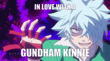 In Love With A Gundham Kinnie Gundham GIF - In Love With A Gundham Kinnie Gundham Kaidou GIFs