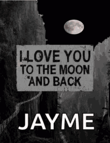 Bonnie I Love You To The Moon And Back GIF
