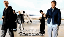 backstreet boys i want it that way music video song