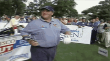Jeff Norman Tip Of The Cap GIF - Jeff Norman Tip Of The Cap Golf GIFs