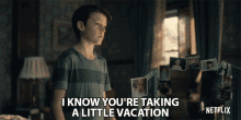 I Know Youre Taking A Little Vacation Young Steven GIF