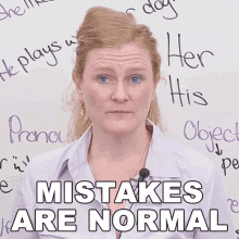Mistakes Are Normal Ronnie GIF - Mistakes Are Normal Ronnie Engvid GIFs