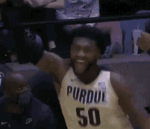 Purdue Purdue Basketball GIF - Purdue Purdue Basketball Trevion Williams GIFs