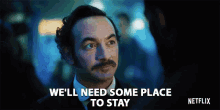 Well Need Some Place To Stay Chris Conner GIF - Well Need Some Place To Stay Chris Conner Poe GIFs