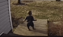 Toddler Running Away GIF