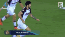 Feliz Nicolas Orsini GIF - Feliz Nicolas Orsini Liga Profesional De Fútbol De La Afa GIFs