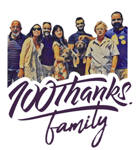Thanks Family Gracias Familia Sticker - Thanks Family Gracias Familia Grazie Familla Stickers
