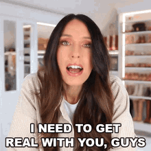 I Need To Get Real With You Guys Shea Whitney GIF - I Need To Get Real With You Guys Shea Whitney Im Gonna Be Honest With You GIFs