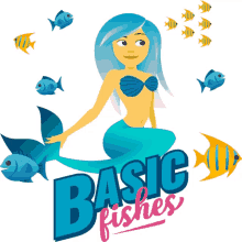 basic fishes mermaid life joypixels fundamental fishes the basics