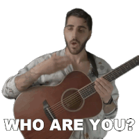 Who Are You Rudy Ayoub Sticker - Who Are You Rudy Ayoub Whats Your Name Stickers