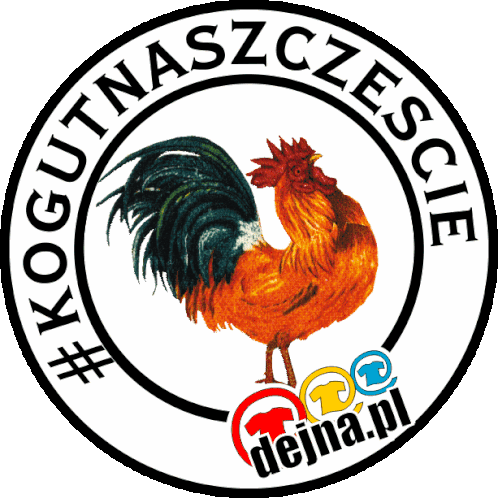 Dejna Kogut Sticker - Dejna Kogut Kogutnaszczescie Stickers