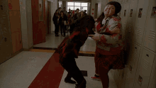 Santana Lopez Fight Glee Fight GIF