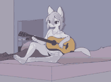 Furry Playing Guitar GIF - Furry Playing Guitar GIFs