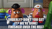 Toy Story Mr Potato Head GIF - Toy Story Mr Potato Head Orderly GIFs