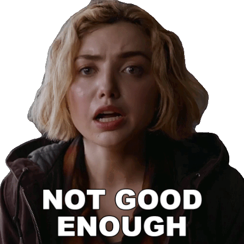 Not Good Enough Madison Nears Sticker - Not Good Enough Madison Nears Peyton List Stickers