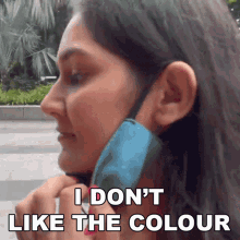 I Dont Like The Colour Kritika Sharma GIF - I Dont Like The Colour Kritika Sharma Sharma Sisters GIFs