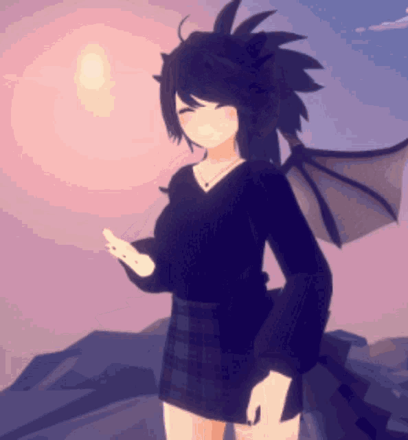 Dragon Mangaka Desktop Anime, dragon, purple, legendary Creature, cg  Artwork png | PNGWing