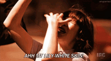 Lily-white Skin GIF - Portlandia Carrie Pale GIFs