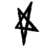 Satanic Demonic Sticker - Satanic Demonic Pentagram Stickers