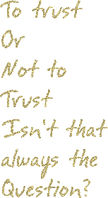To Trust Sticker - To Trust Trust Stickers