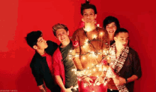 Christman Squad GIF - One Direction 1d Christmas GIFs