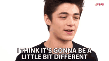 I Think Its Gonna Be A Little Bit Different Asher Angel GIF - I Think Its Gonna Be A Little Bit Different Asher Angel Little Bit Different GIFs