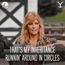 Thats My Inheritance Runnin Aroung In Circles Beth Dutton GIF - Thats My Inheritance Runnin Aroung In Circles Beth Dutton Kelly Reilly GIFs
