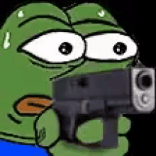 Pepe Gun GIF - Pepe Gun Shooting GIFs