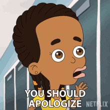 You Should Apologize Missy GIF - You Should Apologize Missy Big Mouth GIFs