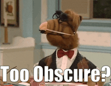 Alf Too Obscure GIF - Alf Too Obscure Too Weird GIFs