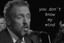 you dont know my mind house hugh laurie doctor gregory house