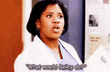 Greys Anatomy Miranda Bailey GIF - Greys Anatomy Miranda Bailey What Would Bailey Do GIFs