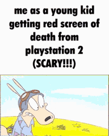Ps2 Rsod GIF - Ps2 Rsod Red Screen Of Death GIFs