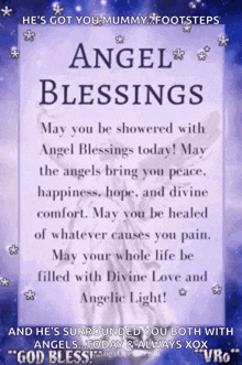 Angel Blessing GIF - Angel Blessing Prayer GIFs