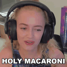 Holy Macaroni Mimi GIF - Holy Macaroni Mimi Michaela Lintrup GIFs