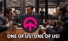 One Of Us Wolf Of Wall Street GIF - One Of Us One Of Us GIFs