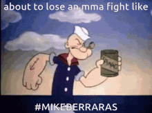 Mike Barreras Fighting GIF - Mike Barreras Fighting Popeye GIFs
